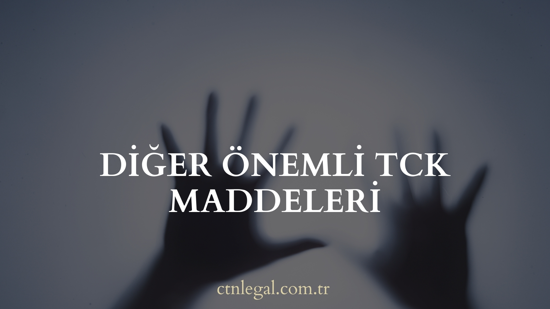 Diğer Önemli TCK Maddeleri