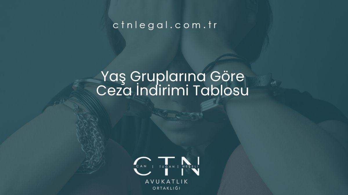 Yaş Gruplarına Göre Ceza İndirimi Tablosu