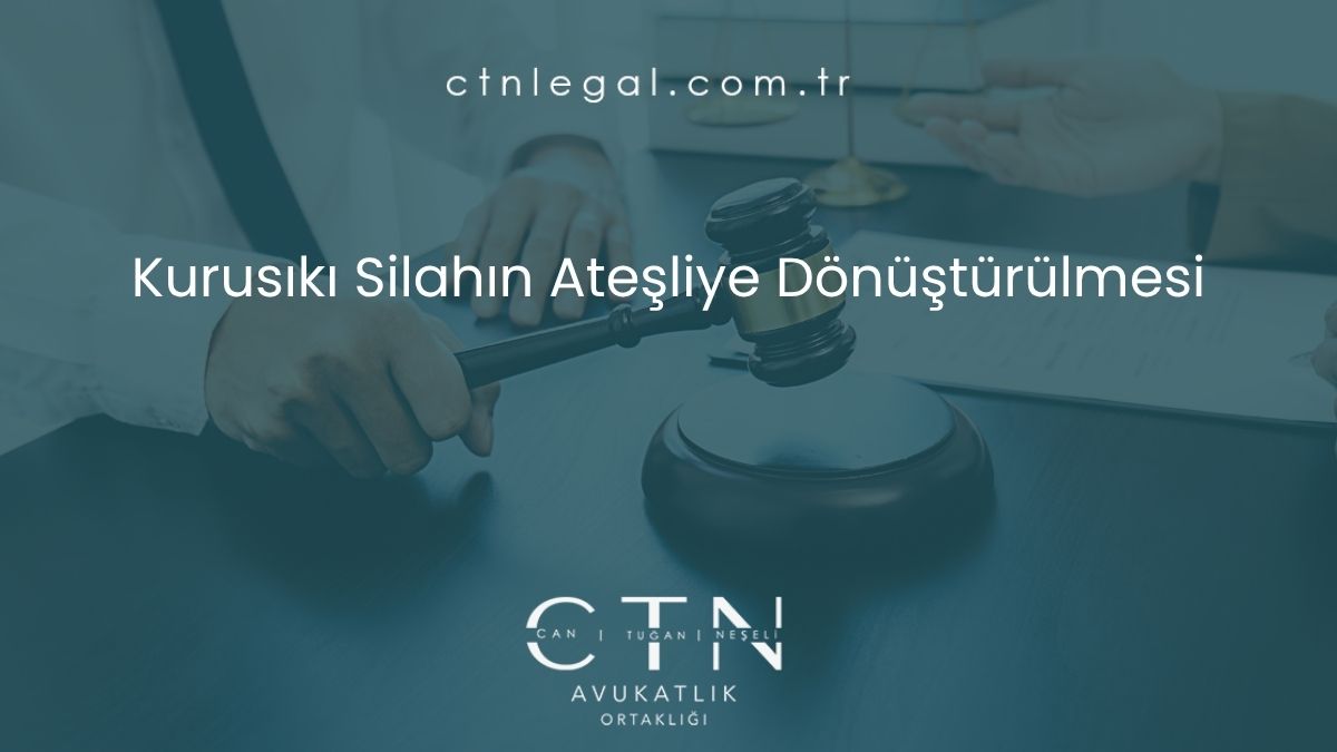 Kurusıkı Silahın Ateşliye Dönüştürülmesi